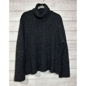 Harley Davison Black Womens Sweater Size 1 W Large Pullover‎ Wool Acrylic XL